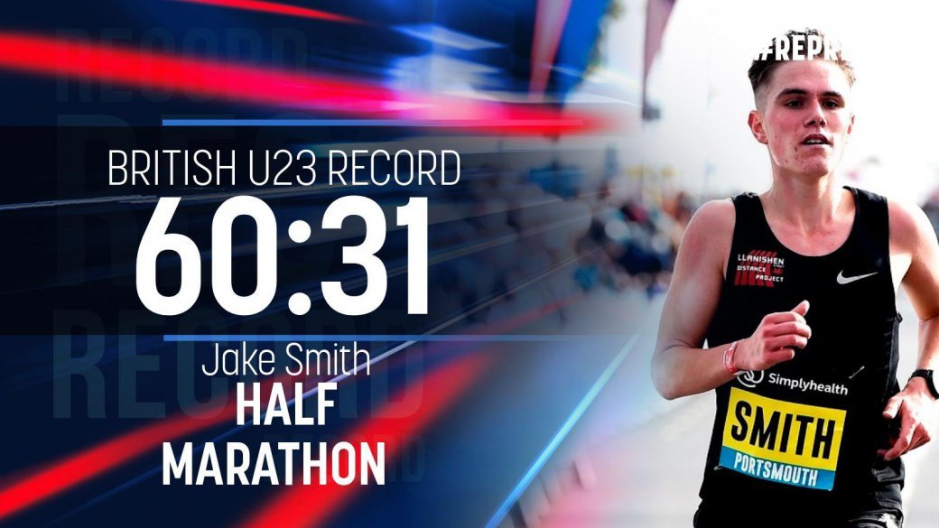 Jake Smith - Half Marathon Record