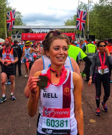 Mel Oliver - London Marathon