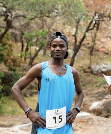 International Trail Runner Edson Kumwamba